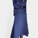 Élodie - Ensemble pull en maille & jupe longue