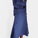 Élodie - Ensemble pull en maille & jupe longue