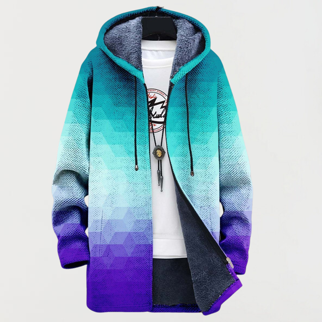 Hannah - Veste de transition avec motif hexagonal - vue d'ensemble