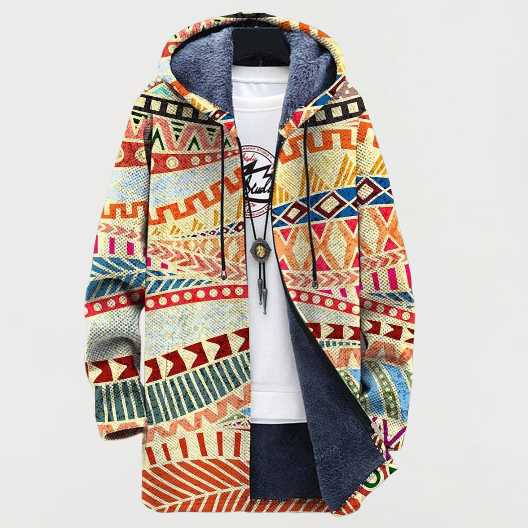 Johanna - Veste avec motif ethnique - vue détaillée