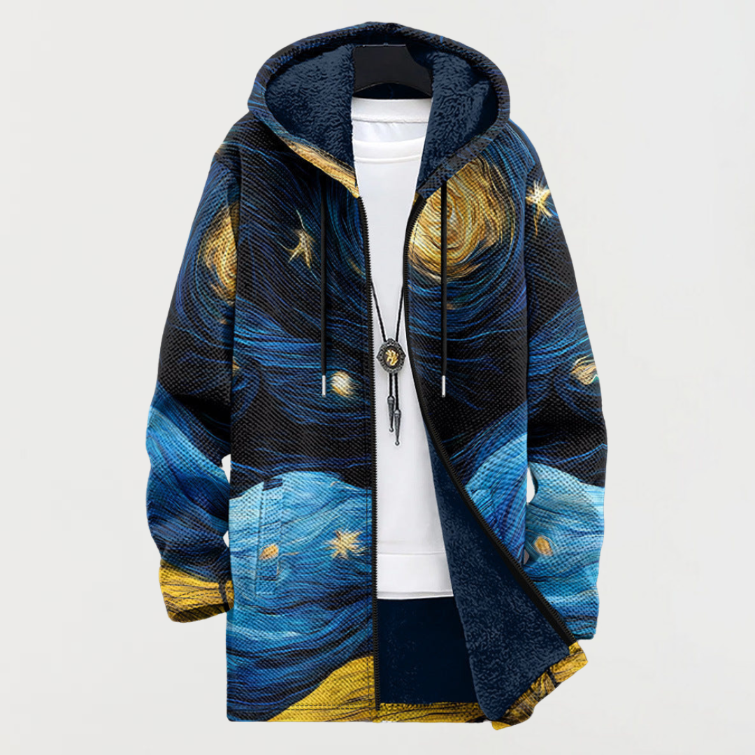 Amelie - Veste avec motif ciel étoilé - vue détaillée