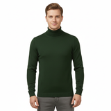 Renzo Pull Col Homme – Doux, Respirant et Élégant au Style Intemporel