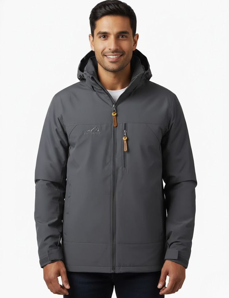 Robert Veste Outdoor Homme Imperméable & Coupe-Vent – Respirante et Légère Toute Saison