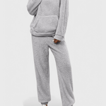 Lucienne - Ensemble sweat à capuche en peluche & pantalon
