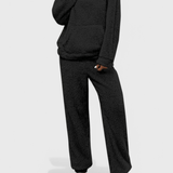 Lucienne - Ensemble sweat à capuche en peluche & pantalon
