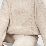 Lucienne - Ensemble sweat à capuche en peluche & pantalon