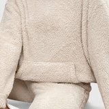 Lucienne - Ensemble sweat à capuche en peluche & pantalon