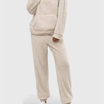Lucienne - Ensemble sweat à capuche en peluche & pantalon