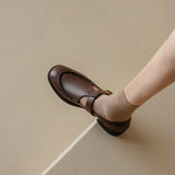 Belliora - chaussures rétro, détail de la finition