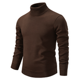 Olsen Pull Col Roulé Homme Slim Fit – Pull Élégant et Extensible au Design Intemporel