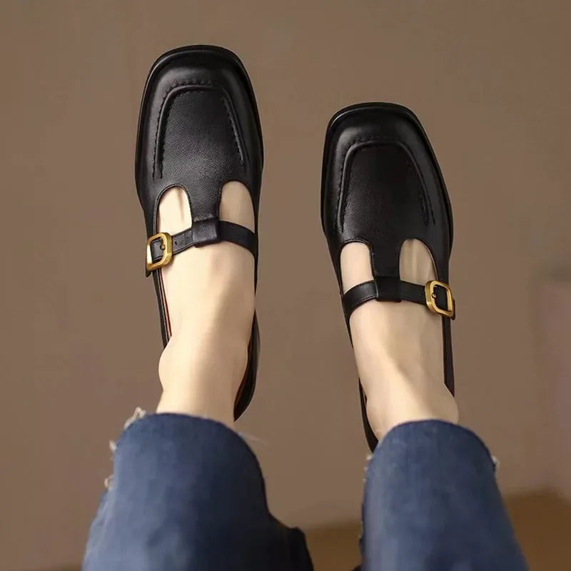 Ysolenne - sandales à bride en T | AMORA MODE