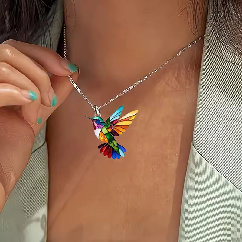 Lola™ | Collier Magnifique Colibri