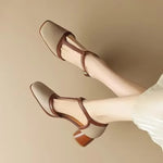 Katarzyna - chaussures orthopédiques à talons moyens | AMORA MODE
