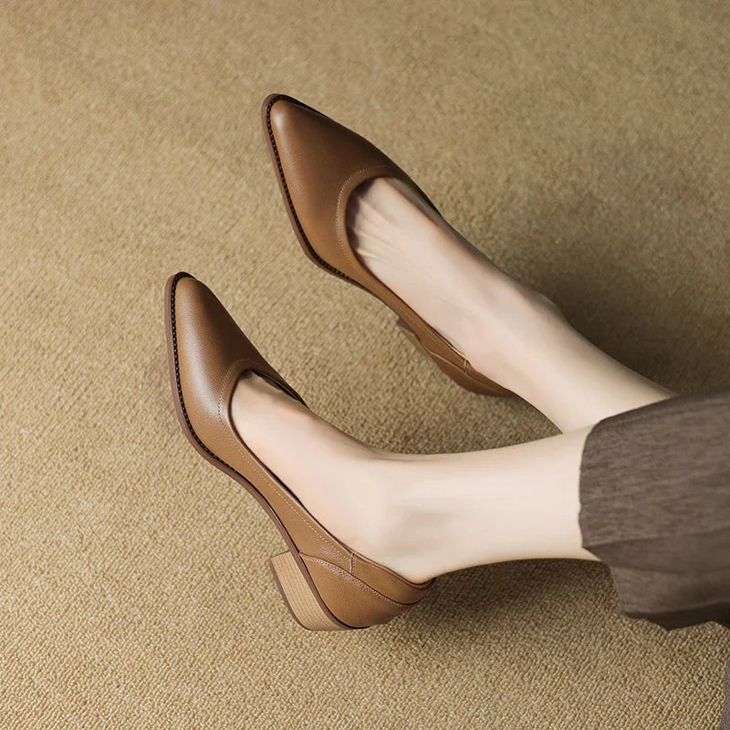 Novalisse : chaussures à talons moyens, vue détaillée