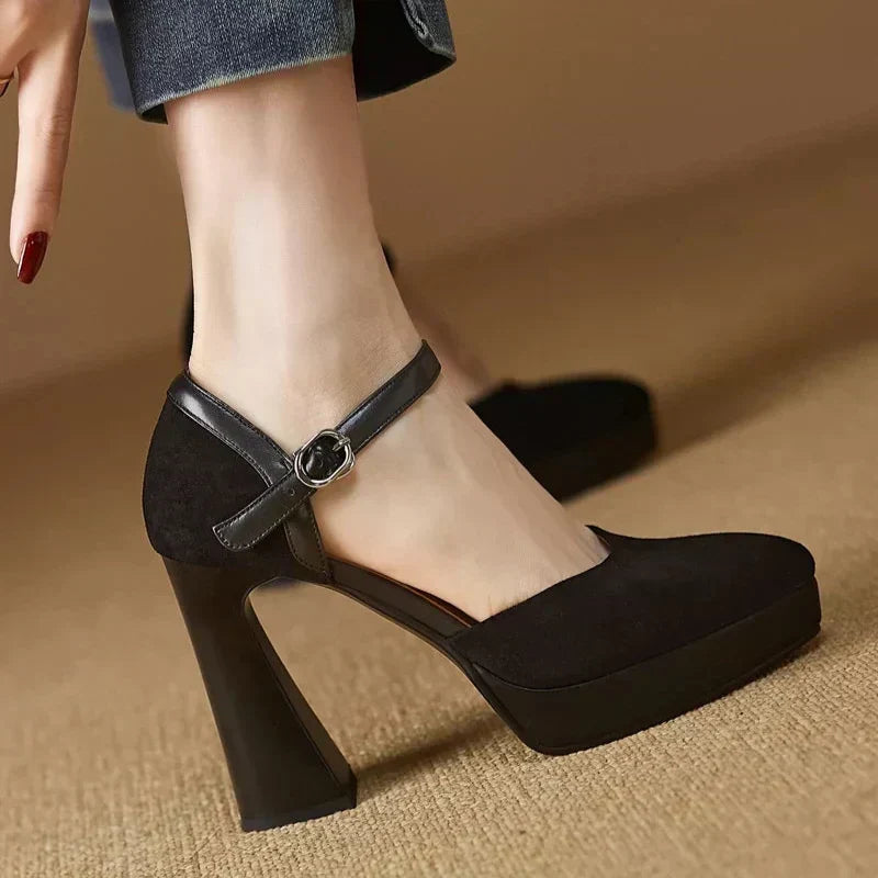 Celeste - escarpins élégants, détail de la finition