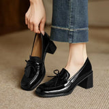 Dorothy - mocassins à talons | AMORA MODE