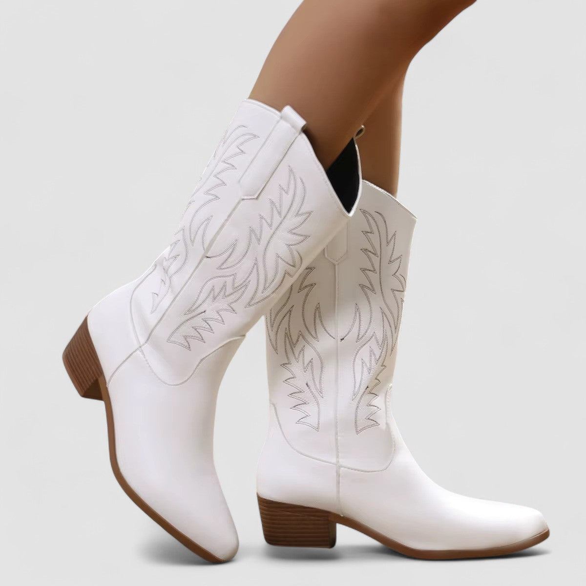 Séverine - Bottes western brodées