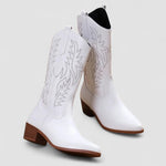 Séverine - Bottes western brodées