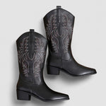 Séverine - Bottes western brodées