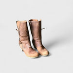 Amandine - Bottines vintage mi-mollet