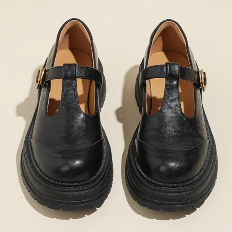 Farisse - chaussures à bride en T | AMORA MODE
