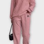 Georgine - Ensemble pull torsadé & pantalon