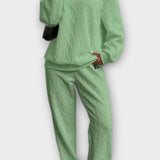 Georgine - Ensemble pull torsadé & pantalon