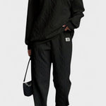 Georgine - Ensemble pull torsadé & pantalon