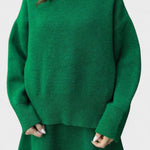 Alberte - Ensemble pull en maille long & jupe