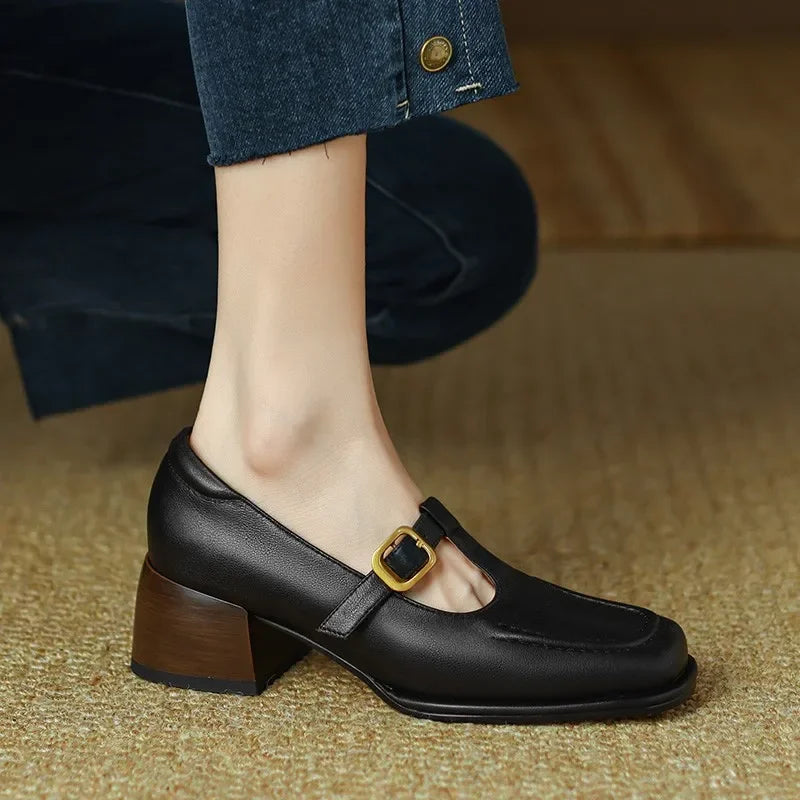 Ysolenne : sandales à bride en T | AMORA MODE
