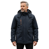 Butch Veste d’Hiver Homme – Manteau Rembourré avec Capuche et Doublure Chaude