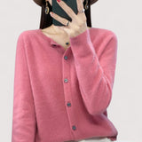 Darija™ – Veste en tricot douce avec des boutons