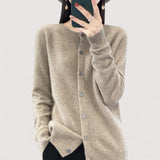 Darija™ – Veste en tricot douce avec des boutons