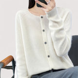 Darija™ – Veste en tricot douce avec des boutons