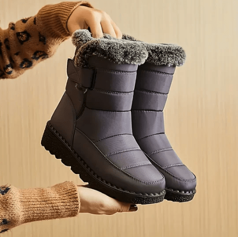 Avianna Bottes Hiver Femme – Design Matelassé Doublé Fourrure avec Semelle Déperlante Durable