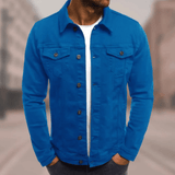 James Veste en Jean Streetwear Homme – Coupe Slim, Style Urbain avec Design Multi-Poches