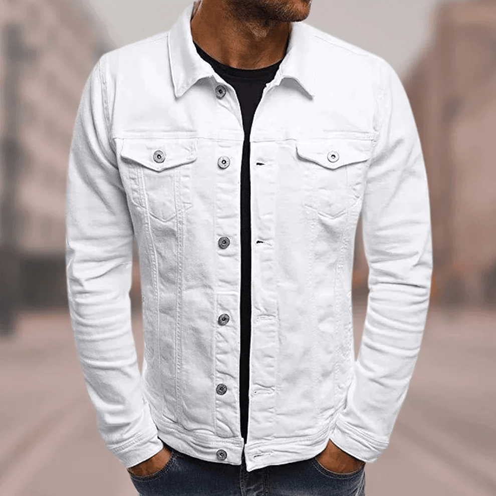 James Veste en Jean Streetwear Homme – Coupe Slim, Style Urbain avec Design Multi-Poches