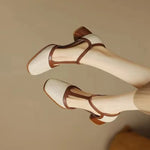 Katarzyna - chaussures orthopédiques à talons moyens, autre vue