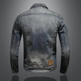 Veste Homme Zayn en Denim Rétro – Coupe Classique à Manches Longues au Style Vintage