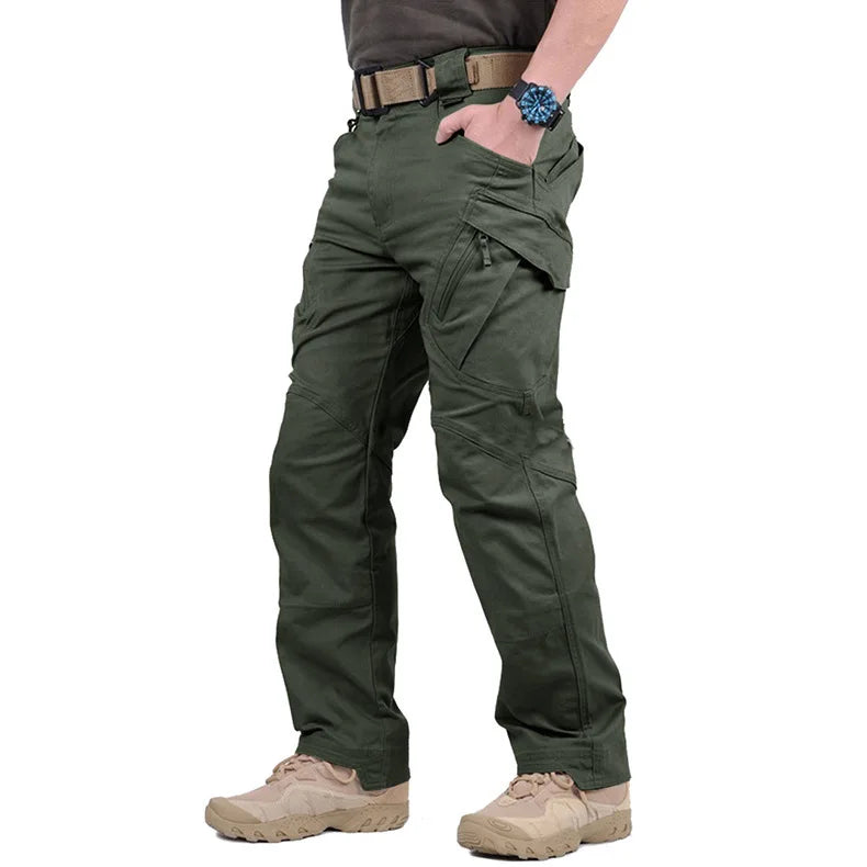 Echo Pantalon Cargo Tactique Homme – Pantalon Outdoor Respirant avec Multiples Poches