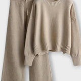 Lorraine - Ensemble pull en maille à col roulé & pantalon
