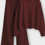 Lorraine - Ensemble pull en maille à col roulé & pantalon