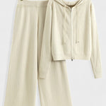 Coralie - Ensemble cardigan à capuche & pantalon