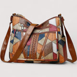 Zara™ | Sac à main en cuir mosaïque