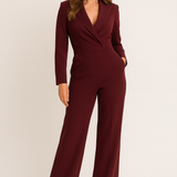 Melia Combinaison Femme – Jumpsuit Élégant Respirant avec Taille Élastique & Coupe Moderne