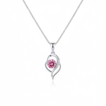Suza, collier à pendentif cœur - vue d'ensemble