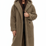 Nelia Manteau Teddy Femme – Veste Oversize Douce & Chaude pour Looks Hiver Élégants