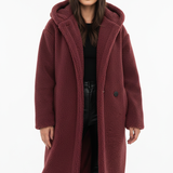 Nelia Manteau Teddy Femme – Veste Oversize Douce & Chaude pour Looks Hiver Élégants
