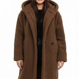Nelia Manteau Teddy Femme – Veste Oversize Douce & Chaude pour Looks Hiver Élégants