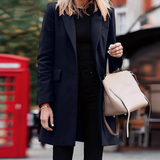 Sari Blazer Femme Élégante – Blazer en Laine Mélangée pour Style Chic & Moderne